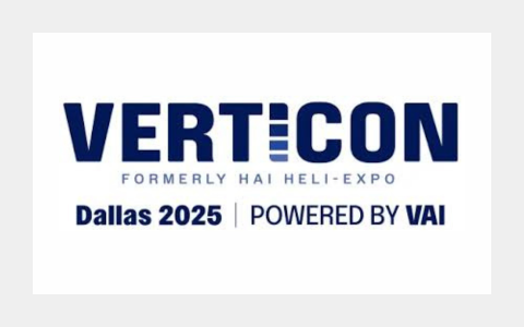 Verticon Dallas 2025 logo (formerly HAI Heli Expo