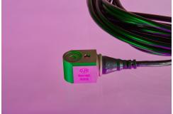 a shot of an A/140SC accelerometer in a purple background